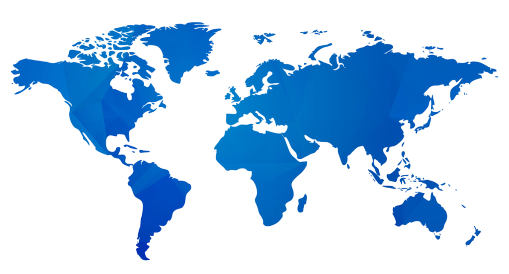 A&T Global Movers Worldwide Freight Network Map